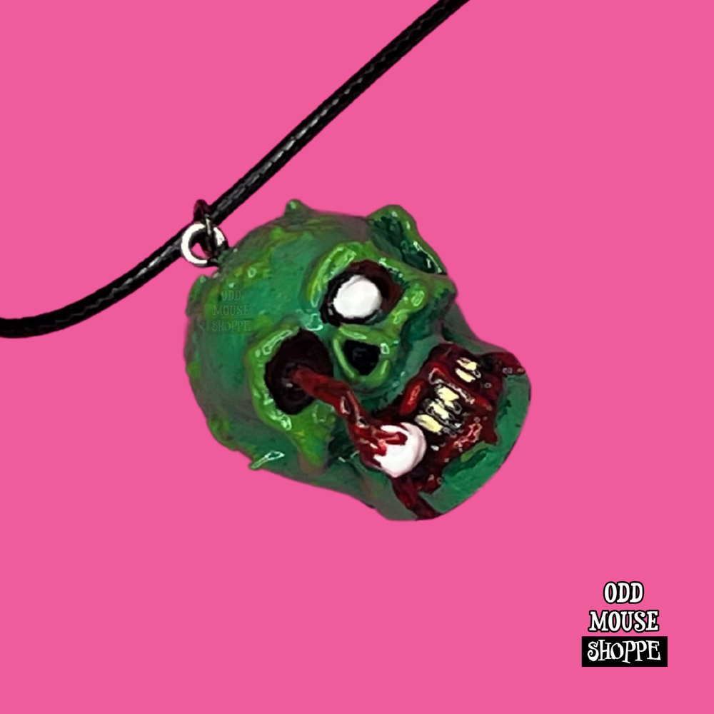 Green Zombie Necklace